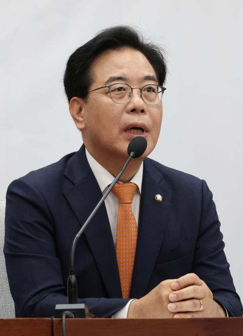 송언석 "예결위 외 상임위원장 선출은 본회의 상정 말라"