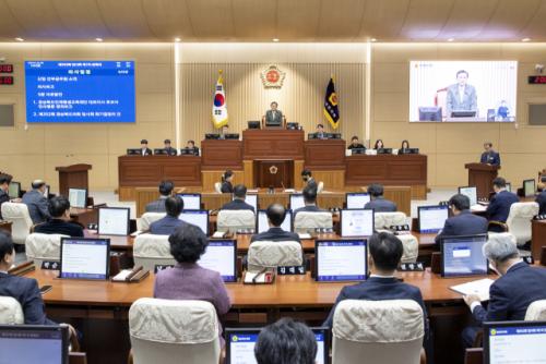 경북도의회 국민의힘 의원들, 김문수 후보 지지 선언