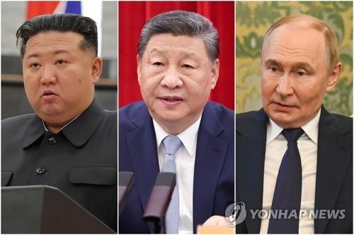 9월 3일 中 열병식, 김정은·푸틴·시진핑 3자 첫 만남