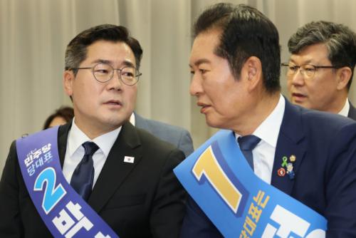 정청래 62.55% vs 박찬대 37.45%…영남서도 정청래 승