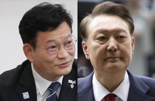 송영길, 신평 尹 면회 후기 조목조목 비판 "내란수괴 멧돼지에겐 천국, 美 개입 촉구? 어이상실"