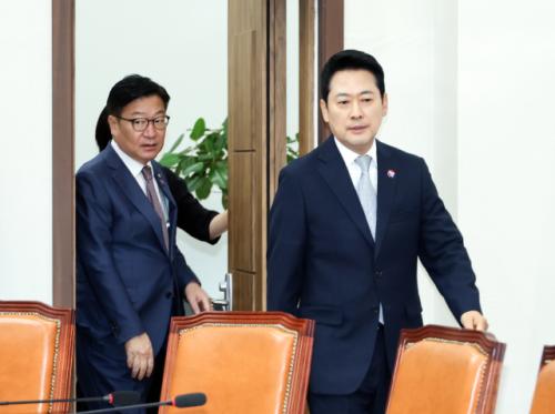 쏟아지는 정책 이슈에도 비어 있는 국힘 정책위의장… 이번주 공석 채우나