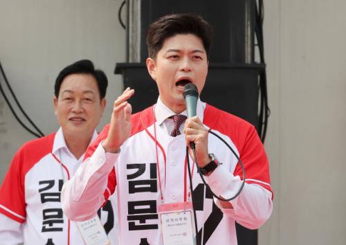 김용태 "김문수 뽑으면 자연스레 이재명 은퇴"…국민의힘 투표 독려