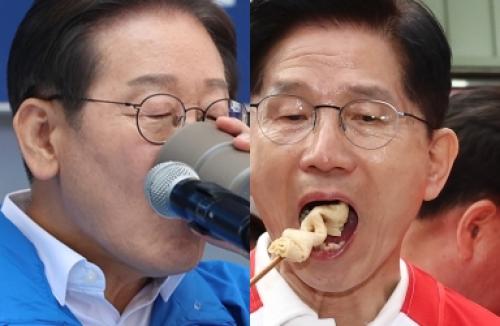 '양강 구도 여론조사 또 나왔다' 이재명 49.2% 김문수 38.0%