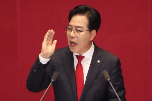 '노상원 수첩대로' 송언석 망언, 윤리위 제소키로…"영구퇴출해야"