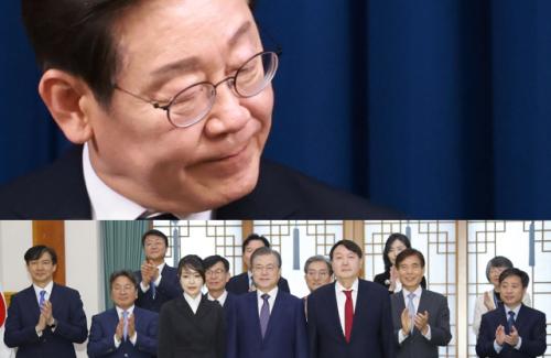 "文 시대처럼 휘하 尹이 칼 들이대는 모습, 이재명 시대에 다시 연출될 것 같아?"