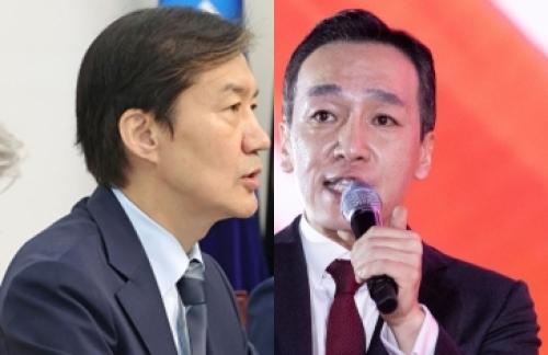 조국, 김민수 향해 "코스피 中불법개입 말하며 尹계엄 '하이브리드전' 운운, 주가폭락 바라는 속마음"