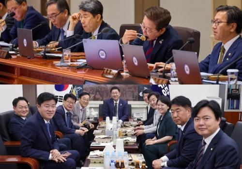 이재명표 점심 도시락 회의 확산? 김병기 "한동안 도시락과 친해질 것"