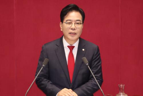 송언석 "나홀로독재당 폭주…걸핏하면 '해산' 운운하며 겁박" [전문]