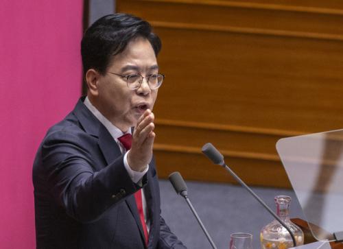 송언석 “李100일, 혼용무도의 시간…일당독재는 파멸의 길”