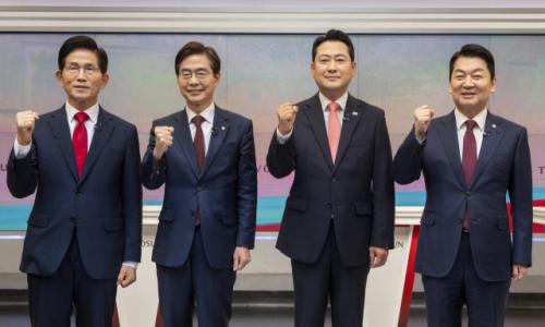 장동혁 "한동훈 말고 전한길 공천"...안철수 "전한길, 김문수 갖고 놀아"