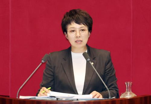 김은혜 "민주당은 공산당 한국지부? 역차별 방지가 왜 혐오?"