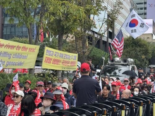 김건희특검 앞에…‘양평 공무원’ 분향소 설치