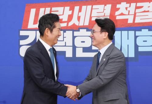 정청래 "국힘 정당해산 못할 것 없다…李 말리면 고민할 것"