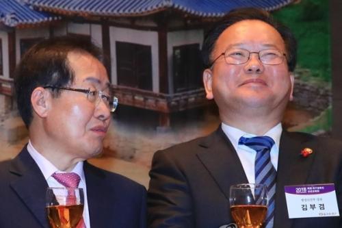 홍준표 “민주당 말고 김부겸 지지하는 것”…‘홍부듀오’ 결성하나