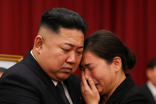 전사자 유가족마저 체제 선전에 악용...김정은의 기만적 ‘눈물 연출’