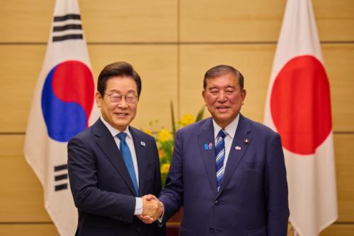 이재명 대통령 한일 정상회담 마치고 미국행 비행기 올라