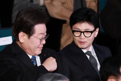 한동훈 "민주당, 무고죄로 맞고발…李 '방북 대가' 증명하겠다"