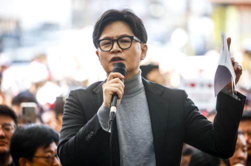 한동훈 "李대통령, 초법적 '경제계엄령'? IMF때도 안 썼는데"