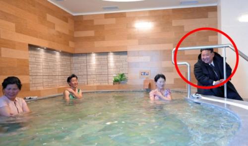 여탕 들어간 김정은 '활짝' 미소…"너절하다" 질타한 온천서 뭔일