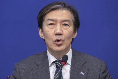 조국 "이혜훈 사퇴 안하면 李대통령이 직접 지명철회해야"