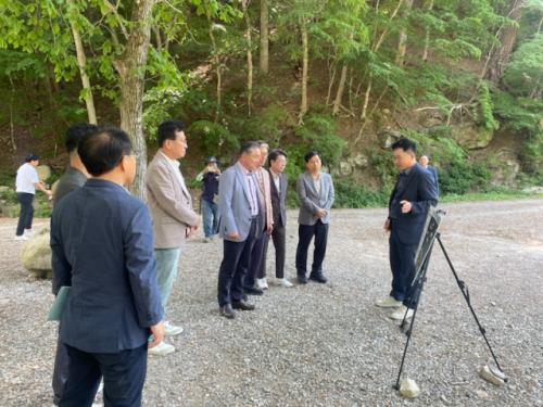 영양·영덕 산불 피해 현장 점검한 경북도의회