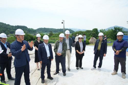 경주시의회 문화도시위, 행정감사 중 3개 사업현장 점검