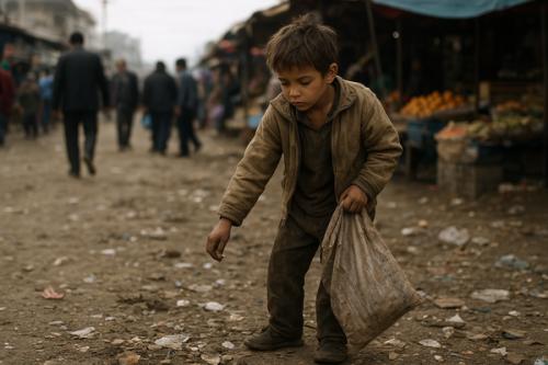 굶주린 북한 아이들, 다시 거리로…‘꽃제비’ 급증이 보여주는 체제 붕괴