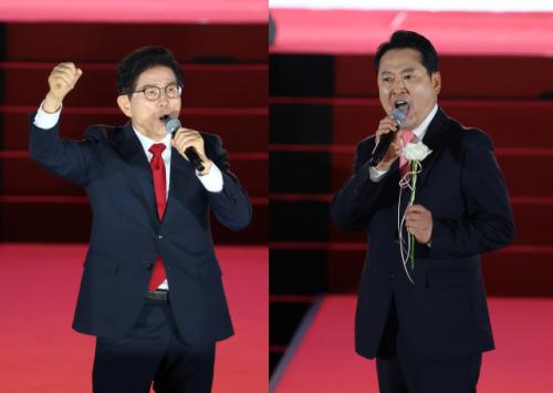 김문수냐 장동혁이냐…국민의힘 대표 오늘 선출