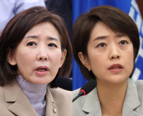 나경원 "전산망 훼손, 中 무비자 연기해야"…고민정 "인종차별, 극우의 전형"