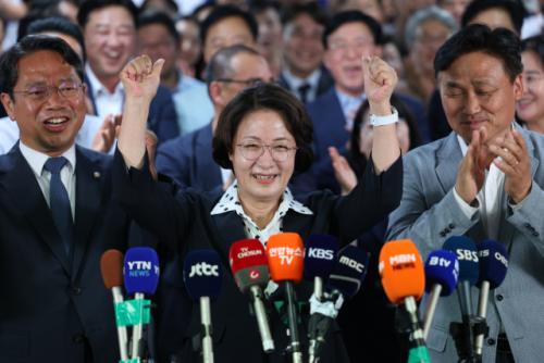 6·3 지방선거 시도지사, 민주 12곳·국힘 4곳 승리