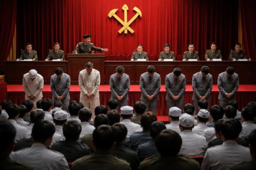 연말 총화인가 공개 처형인가…평양 화성각 뒤덮은 북한의 공포 정치