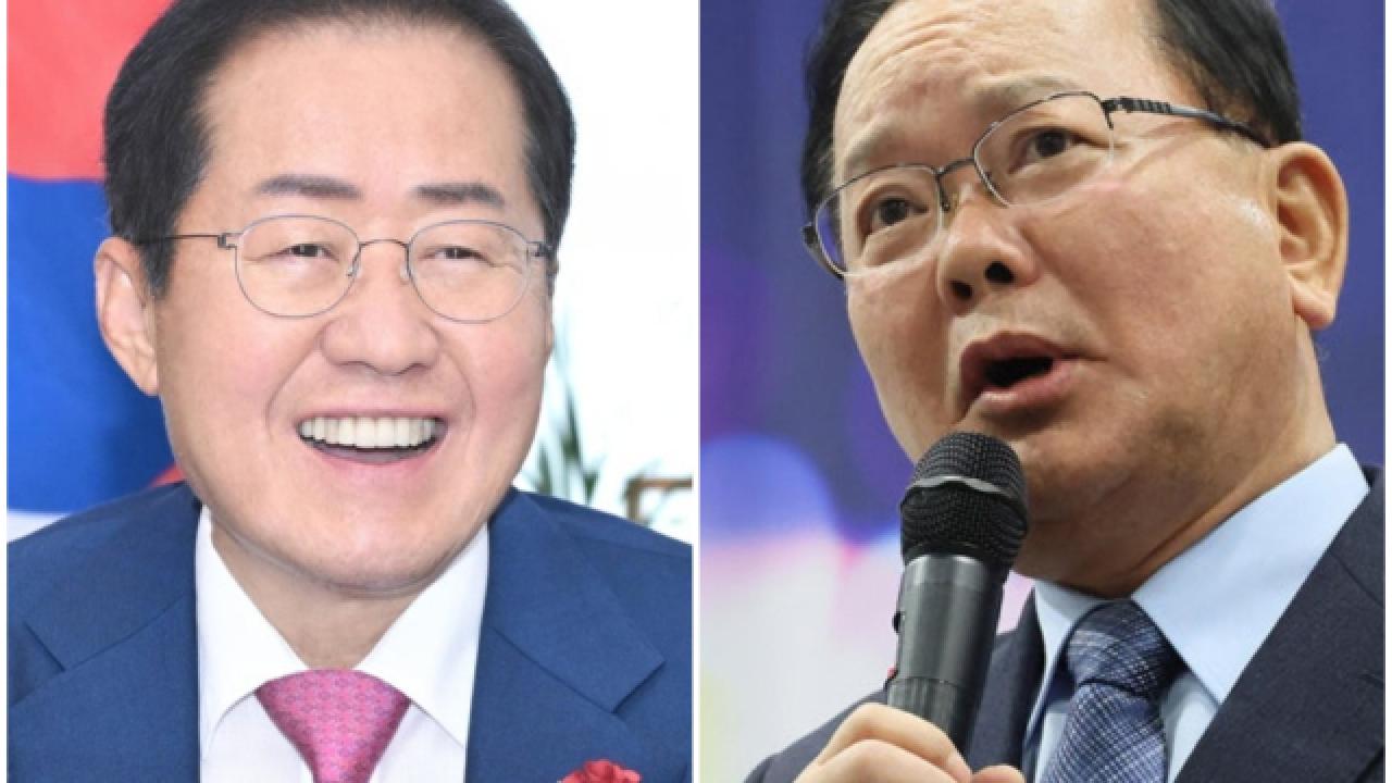 "무지한 참새들, 지저귀지만"…'김부겸 지지' 홍준표, 국힘 저격?