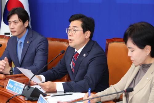 박찬대 "인수인계 직원도 없이 무덤 만들어…좌시하지 않을 것"