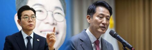 [속보] 국힘, 서울·부산 동시 '빨간불'…정원오 42.6% 오세훈 28%, 전재수 43.7% 박형준 27.1%