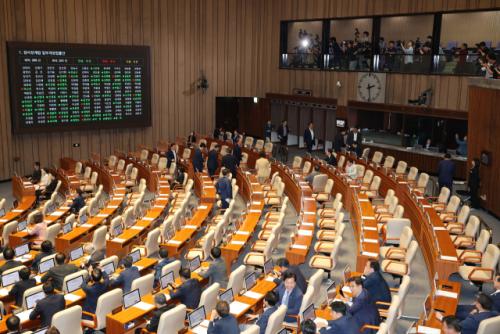 국힘, 당론 반대했지만…'거부권'도 없는 막막한 현실