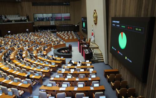 與 3대 특검법 등 입법 독주 시동…상법개정안·양곡법 등도 강행 예상