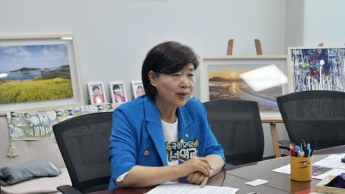 [인터뷰]서영교 "민주, 좌파·우파 아닌 국민 위한 '실력파'…상법개정안 등 신속 처리"