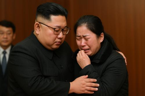 북한판 ‘눈물 정치’…전사자 유가족 이용한 김정은의 독재 선전극