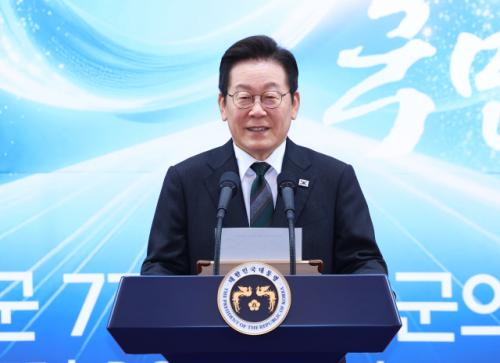 李대통령 언급한 "전작권 회복" 표현, 직접 수정했다…왜?