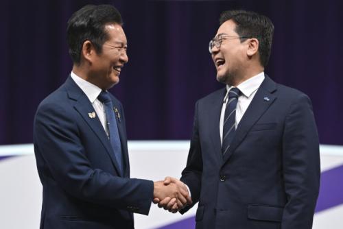 李정부 첫 여당 대표는 누구…민주당, 오늘 신임 대표 선출