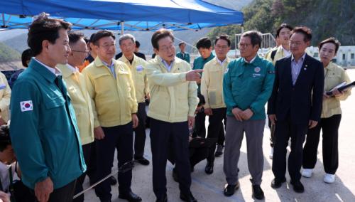 李대통령, 강릉 가뭄에 '재난사태 선포' 지시...'국가소방동원령' 발령