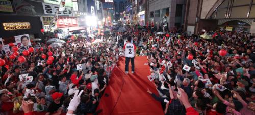 친환경 급식·해양레저산업…협치 내세운 '김문수식 리더십' 재조명