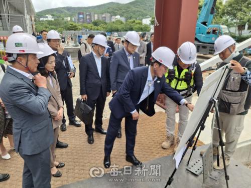 김민석 총리, APEC 정상회의 준비상황 점검 차 두 번째 경주 방문