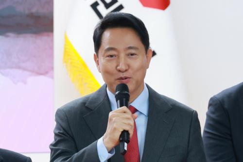 오세훈 "한동훈 제명은 공멸의 길…국힘 비정상 가고 있다"