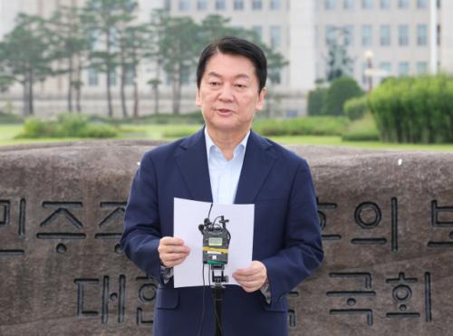 안철수 "이재명 정권, '망나니 칼춤' 추며 당에 내란 낙인"