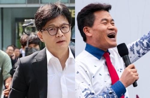 한동훈, 당대표 후보 검증 나선 전한길 두고 "진극 감별사"…김문수·장동혁 향해선 "'극우 없다'면서 줄서기, 국민·당원 기만"