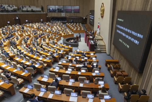 與, 2차 종합특검 처리 강행…野 필리버스터 맞불, 통일교·돈 공천 특검 맞불