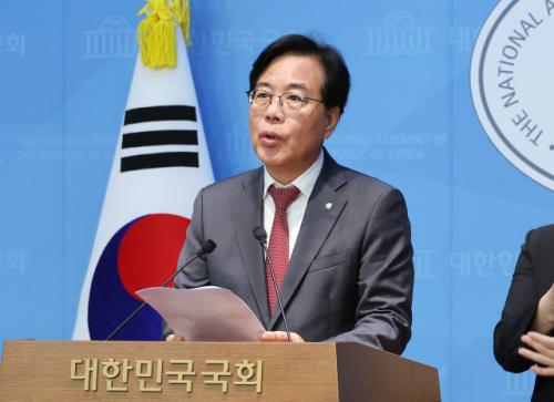 경북 김천 송언석 의원, 국힘 원내대표 출마 선언…"당 혼란 극복 위해 헌신할것"