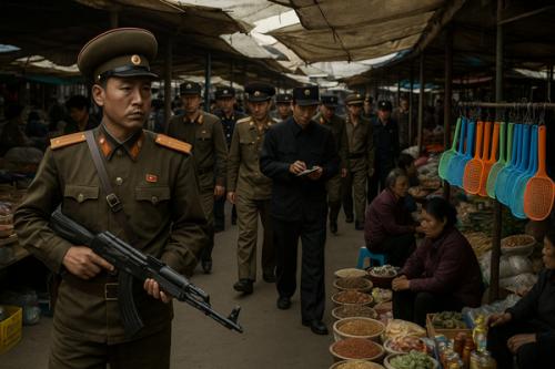 “돈은 막히고 단속만 넘친다”...장마당 숨통까지 죄는 북한 통제경제
